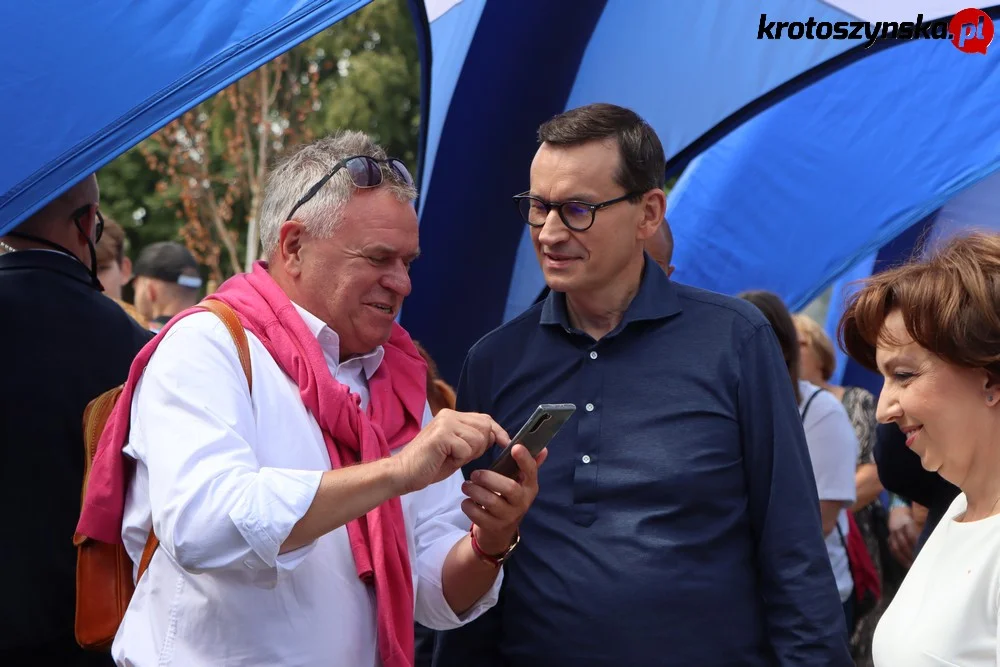 Mateusz Morawiecki w Krotoszynie. Piknik 800+