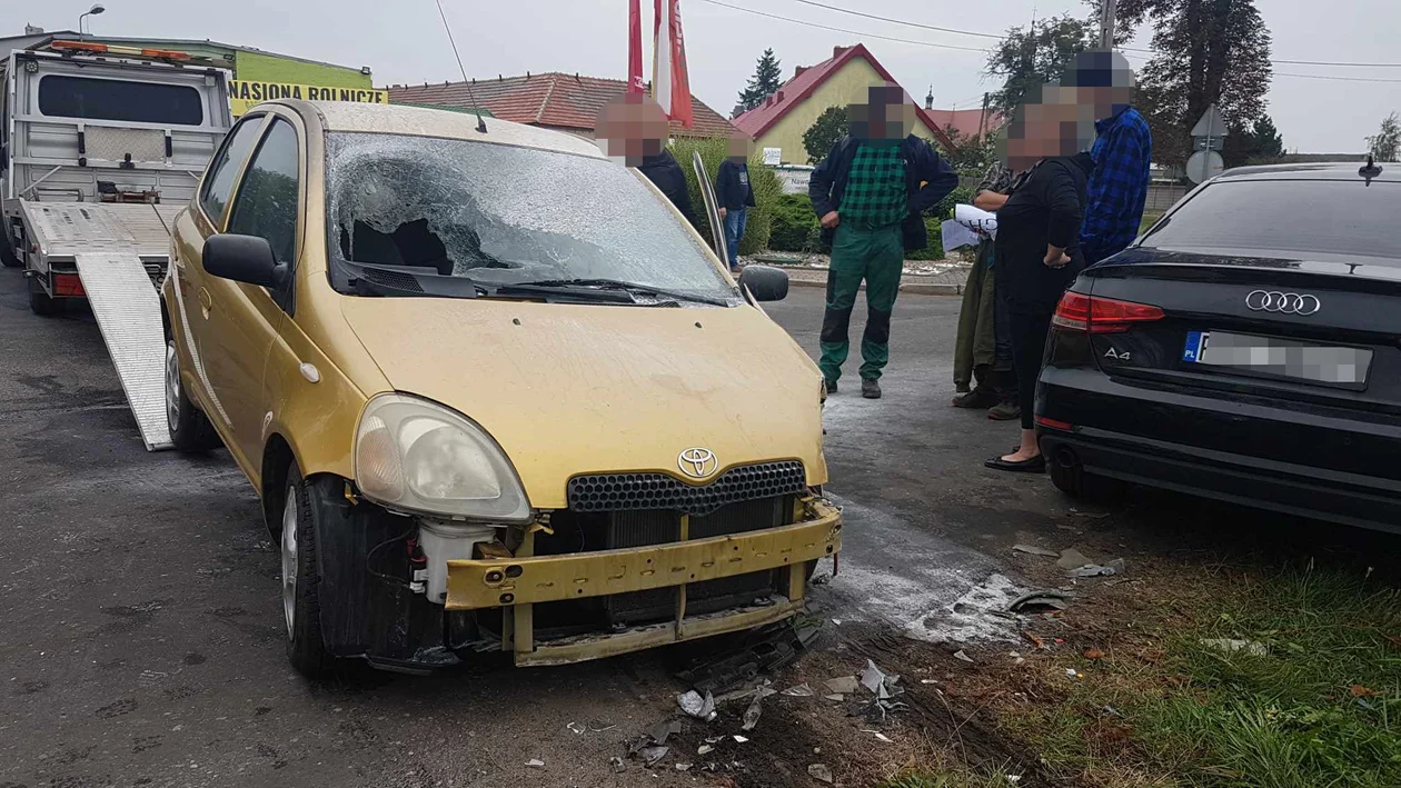 Ze wstępnych ustaleń wynika, że w Pogorzeli zderzyły się audi i toyota