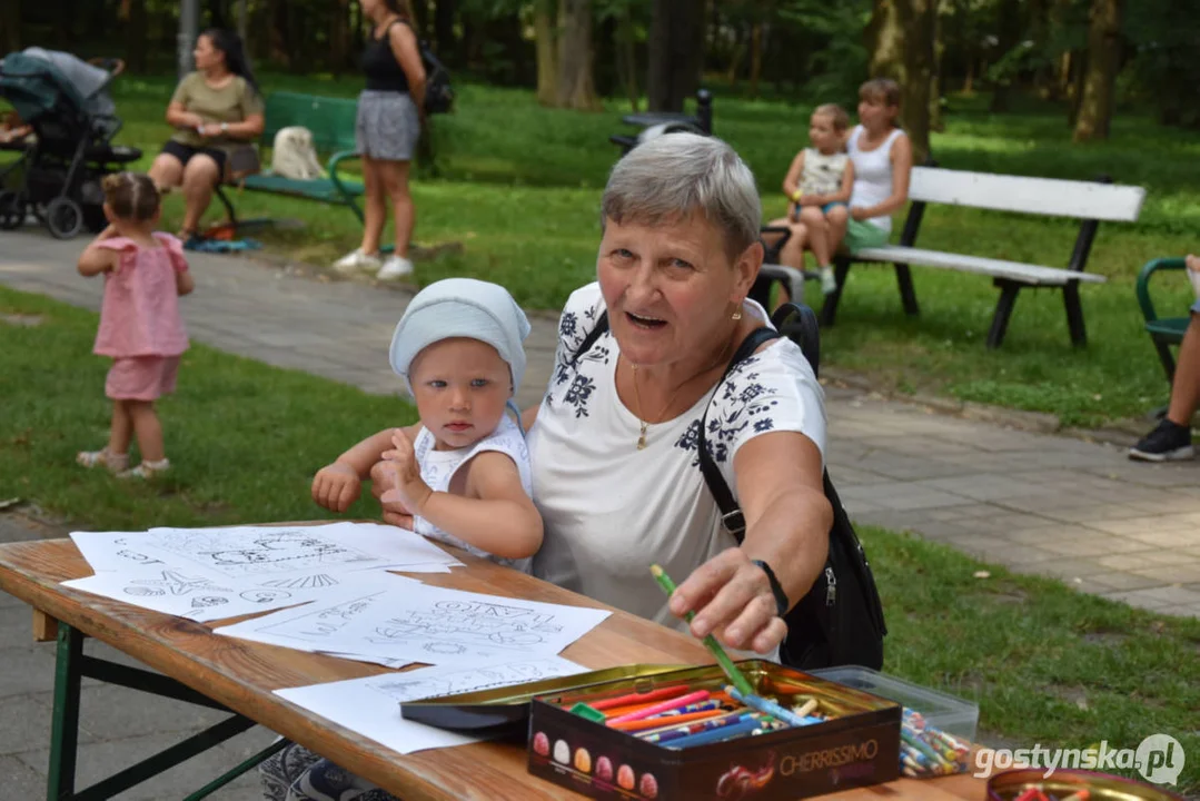 Rodzinny piknik w Pogorzeli - z alpakami i kamykami