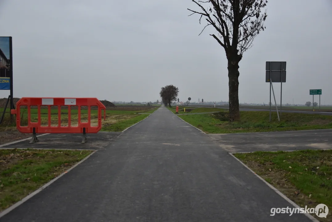 Otwarcie ścieżki pieszo-rowerowej Krobia-Żychlewo i Krobia-Kuczyna