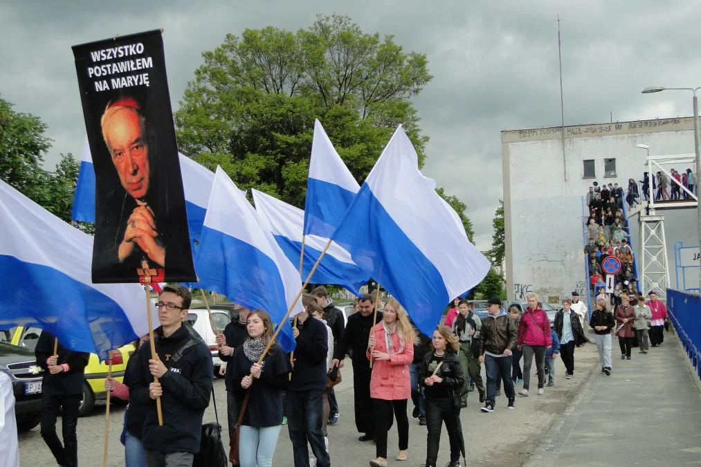 Symbole Światowych Dni Młodzieży w Jarocinie (2014)