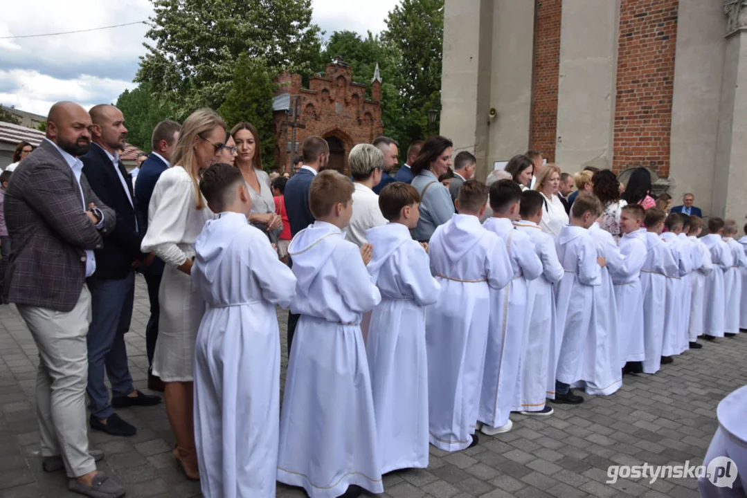 I Komunia Święta w parafii Pocieszenia NMP w Borku Wlkp.