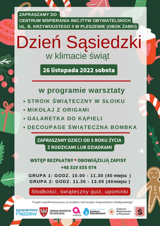 Dzień Sąsiedzki w CWIO w Pleszewie