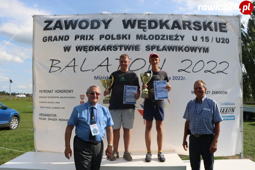 Grand Prix Polski Młodzieży U15/U20 w Wędkarstwie Spławikowym nad Balatonem w Miejskiej Górce