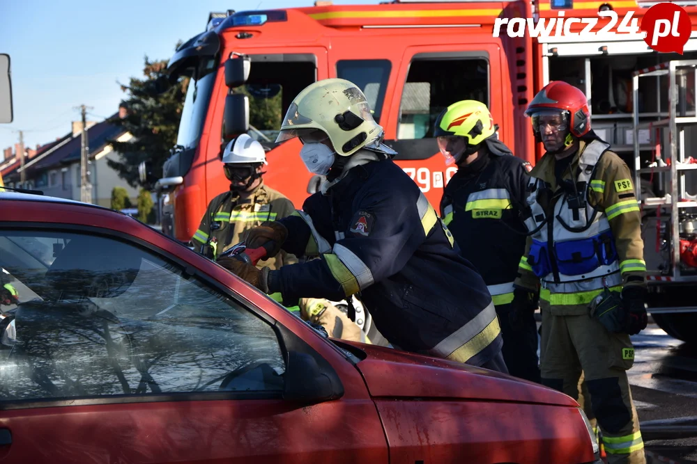 Ćwiczenia służb w Sarnowie i Rawiczu