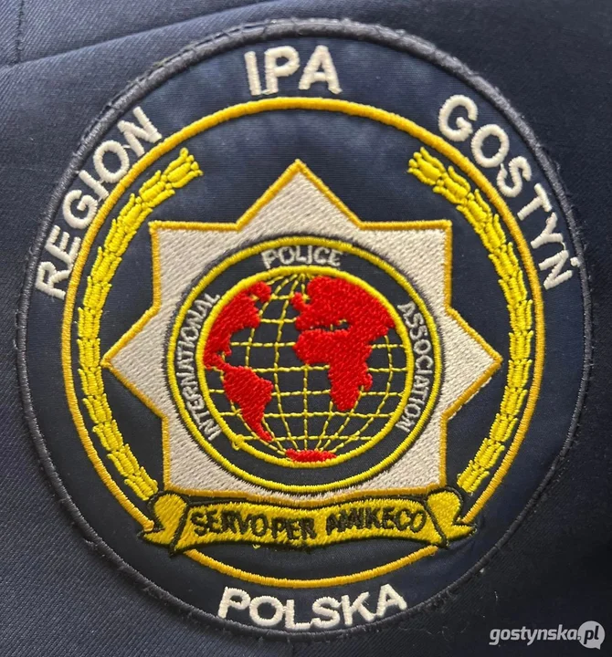 Amerykański policjant z wizyta w KPP Gostyń