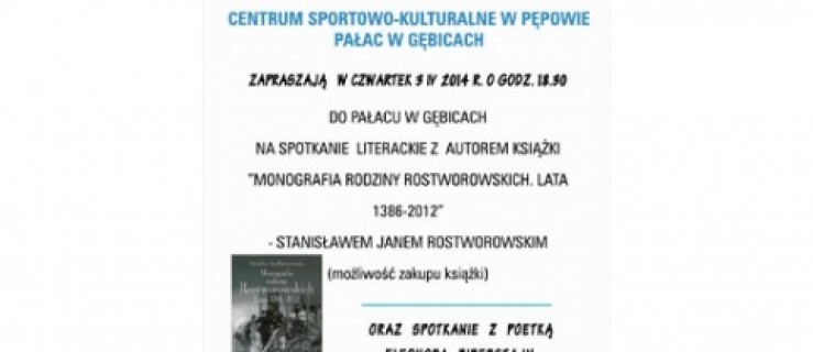 Pępowo. Spotkanie Literackie w Gębicach - Zdjęcie główne