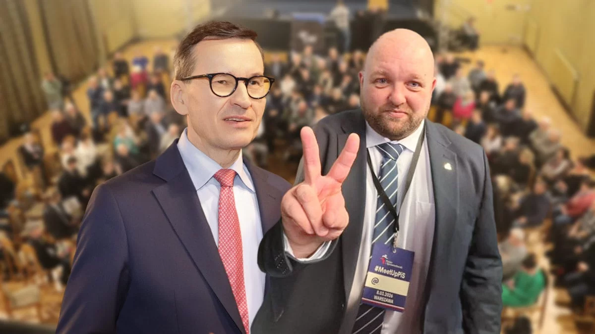 Zaangażował się przyszły kandydat na burmistrza. Zaprosił byłego premiera na spotkanie do stolicy Biskupizny