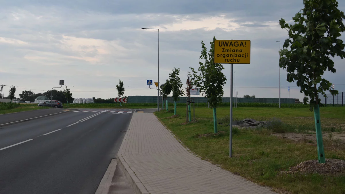 Zmiana organizacji ruchu w mieście. Dotyczy skrzyżowania