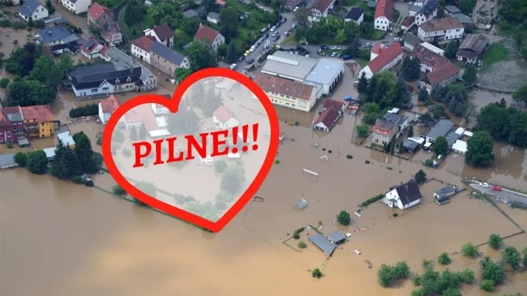 Zbiórki dla powodzian w gostyńskim. Mobilizują się jednostki OSP Kosowo, Pudliszki, Pogorzela i Pępowo. Zbiórka w KP PSP oraz gminach Poniec i Krobia - Zdjęcie główne