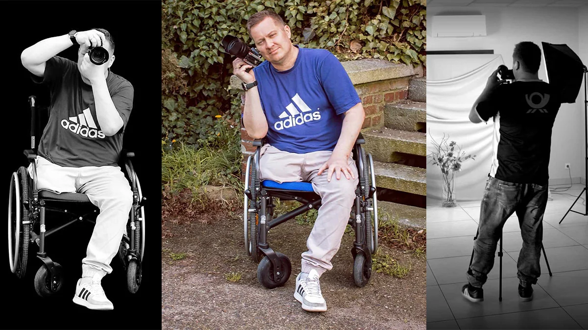 42-letni Bartosz Rokicki z Krobi stracił nogę. Wielka zbiórka na zakup protezy dla pasjonata fotografii - Zdjęcie główne