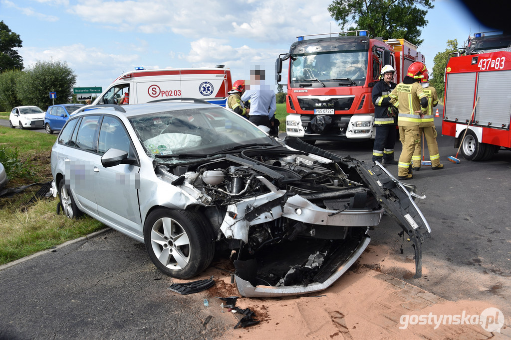 W zderzeniu brały udział 2 pojazdy