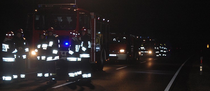 Ochotnicy jako pierwsi dotarli na miejsce - Zdjęcie główne