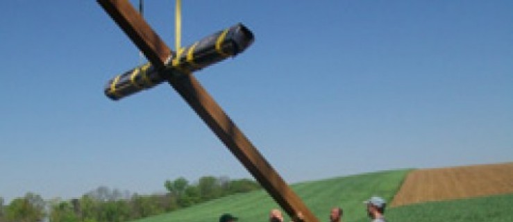 W Smogorzewie stanął nowy krzyż (galeria) - Zdjęcie główne