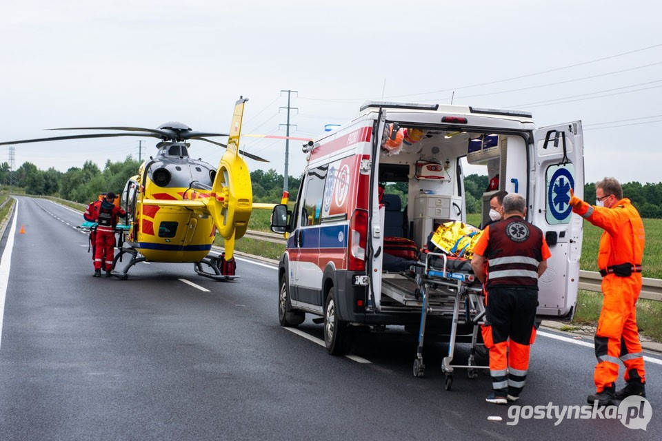 Śrem - obwodnica. Zdarzenie drogowe, które miało miejsce na obwodnicy Śremu 1 sierpnia policja zakwalifikowała jako kolizję