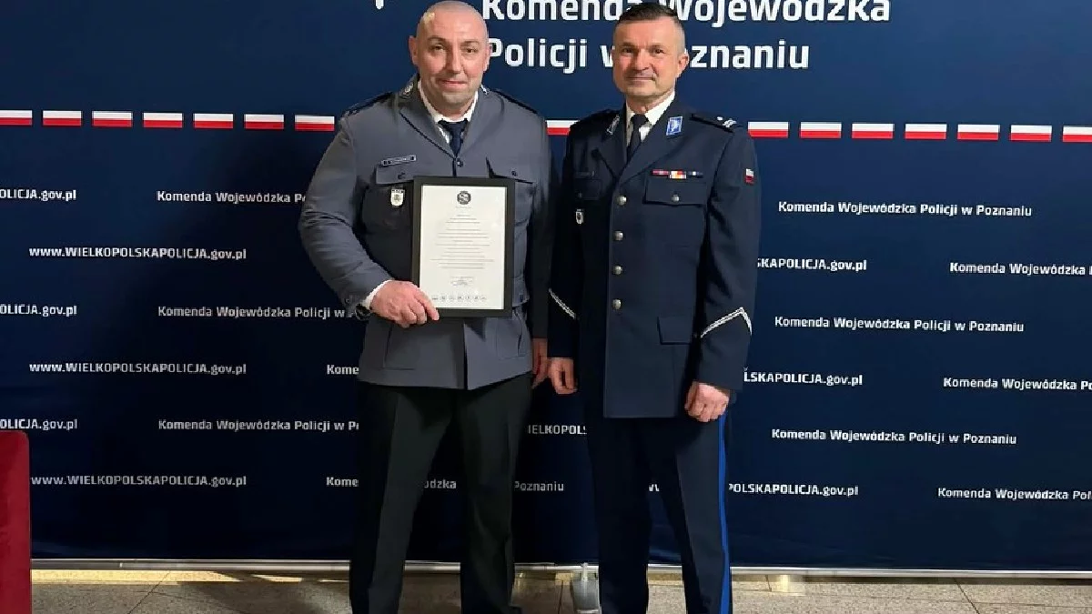 Jeden z najsilniejszych ludzi w Polsce, a na pewno w policji został Zawodnikiem Roku na gali sportów