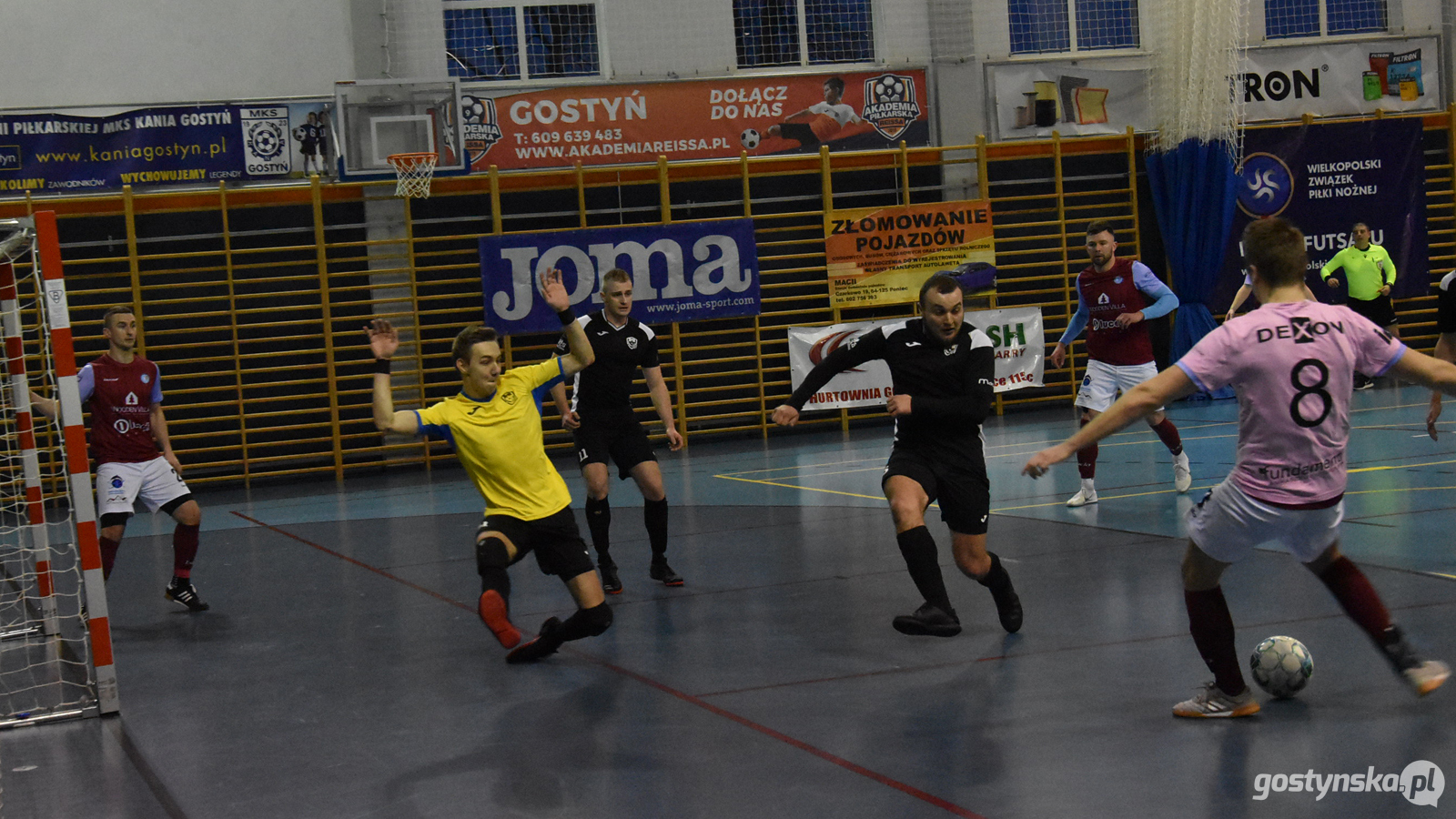 Futsal Gostyń – KP Wooden Willa/Lucart Energy 7 : 3