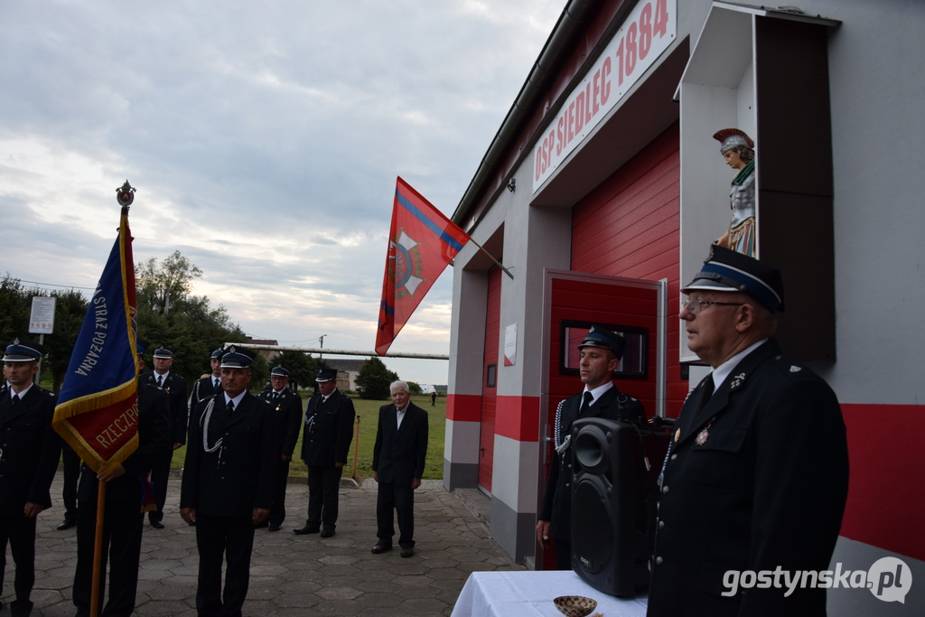 OSP Siedlec doczekało się poświęcenia figury swojego patrona