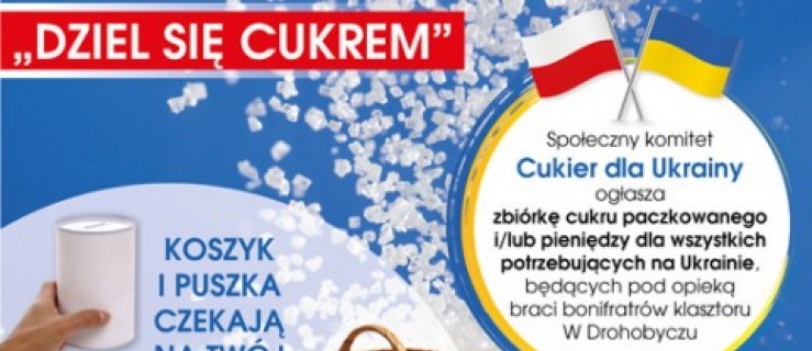Cukier dla podopiecznych bonifratrów z Ukrainy - Zdjęcie główne