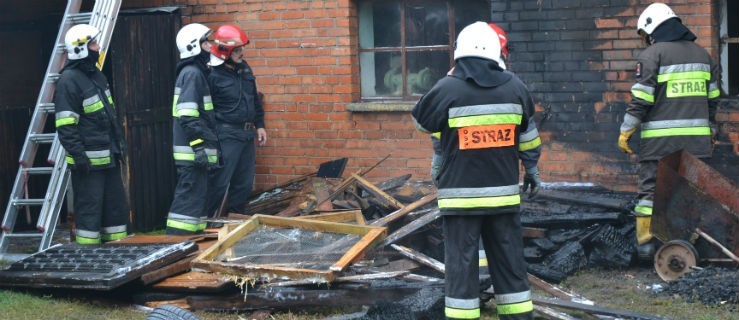 Pożar wybuchł z nieznanych przyczyn. Interweniowała straż - Zdjęcie główne