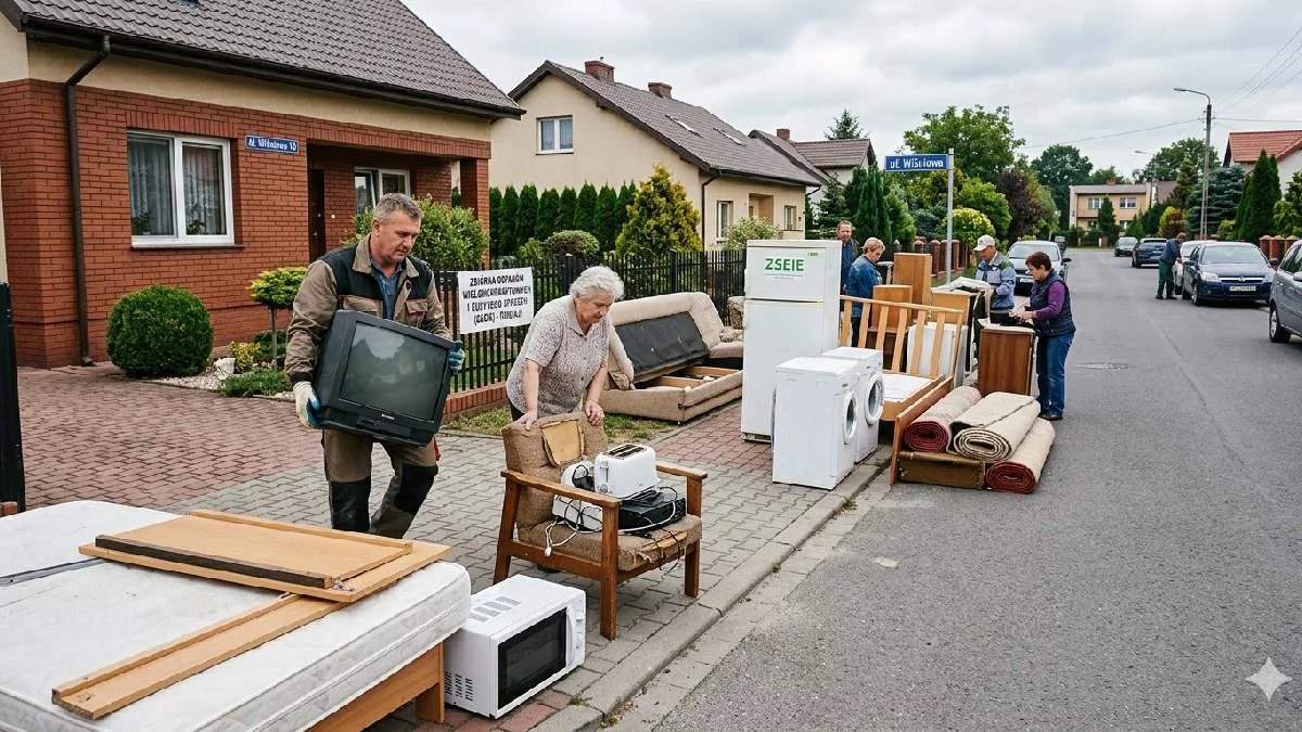 Zacznie się w środę. Odpady wielkogabarytowe i zużytą elektronikę odbiorą jeszcze przed majówką. Lista miejscowości