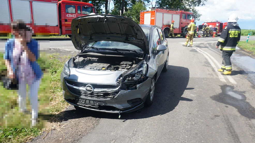 Nie zatrzymała się na "stopie"? Zderzenie dwóch aut na DK12, jedna osoba w szpitalu - Zdjęcie główne