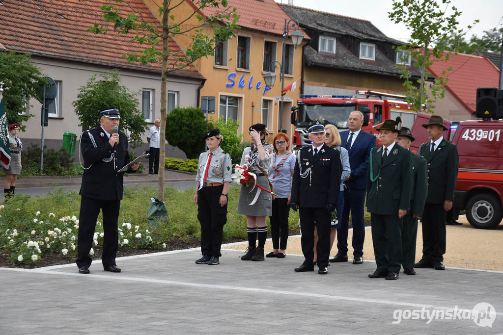 XIX Pielgrzymka Służb Mundurowych podążała do świątyni na Zdzieżu w Borku Wlkp.