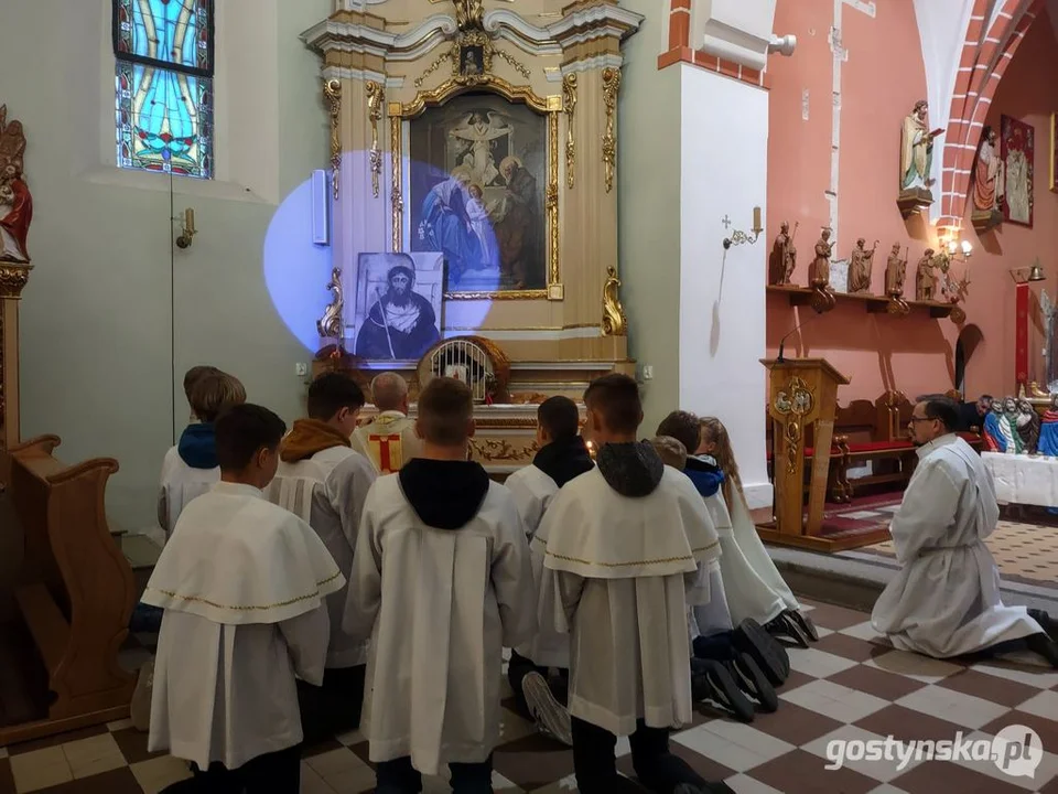Gostyń. Kościół w Starym Gostyniu - obrzędy Triduum Paschalnego