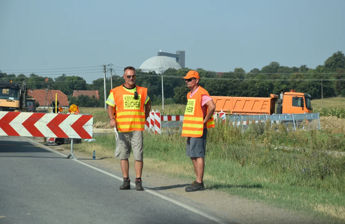 Uwaga! Utrudnienia w ruchu w związku z budową obwodnicy DW 434 Gostynia - Zdjęcie główne