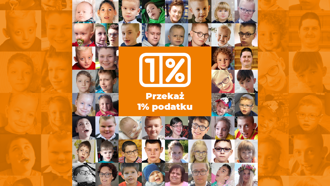 Przekaż 1% podatku - swój 1% dobra - Zdjęcie główne