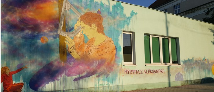 Mieszkańcy sami stworzyli mural - Zdjęcie główne