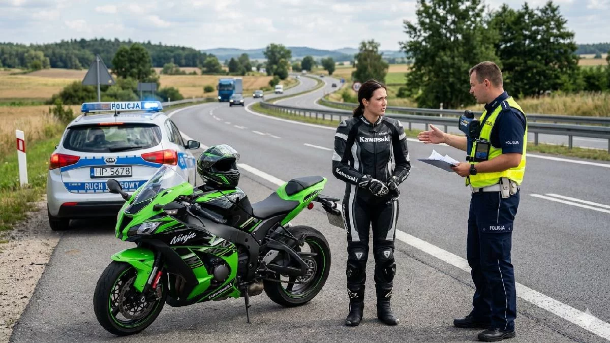 Drogowy armageddon rozpoczął się popołudniu. W ciągu kilkudziesięciu minut prawo jazdy straciła czwórka kierowców, rekordzistka jechała prawie 200 km/h