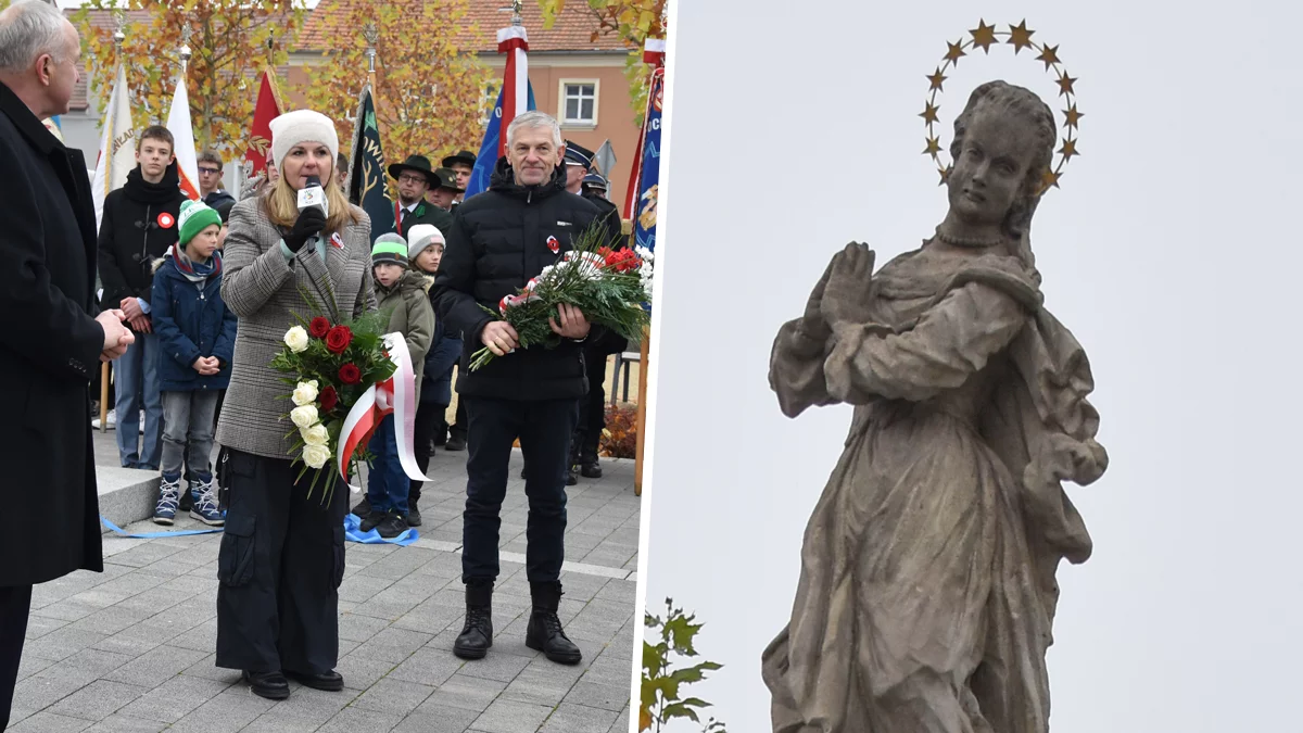 „Maryja (...) jest piękna. Ma kolczyki, ma korale, pięknie wyrzeźbiony biust".  W Borku Wlkp. poświęcono odrestaurowaną figurę Matki Boskiej - Zdjęcie główne