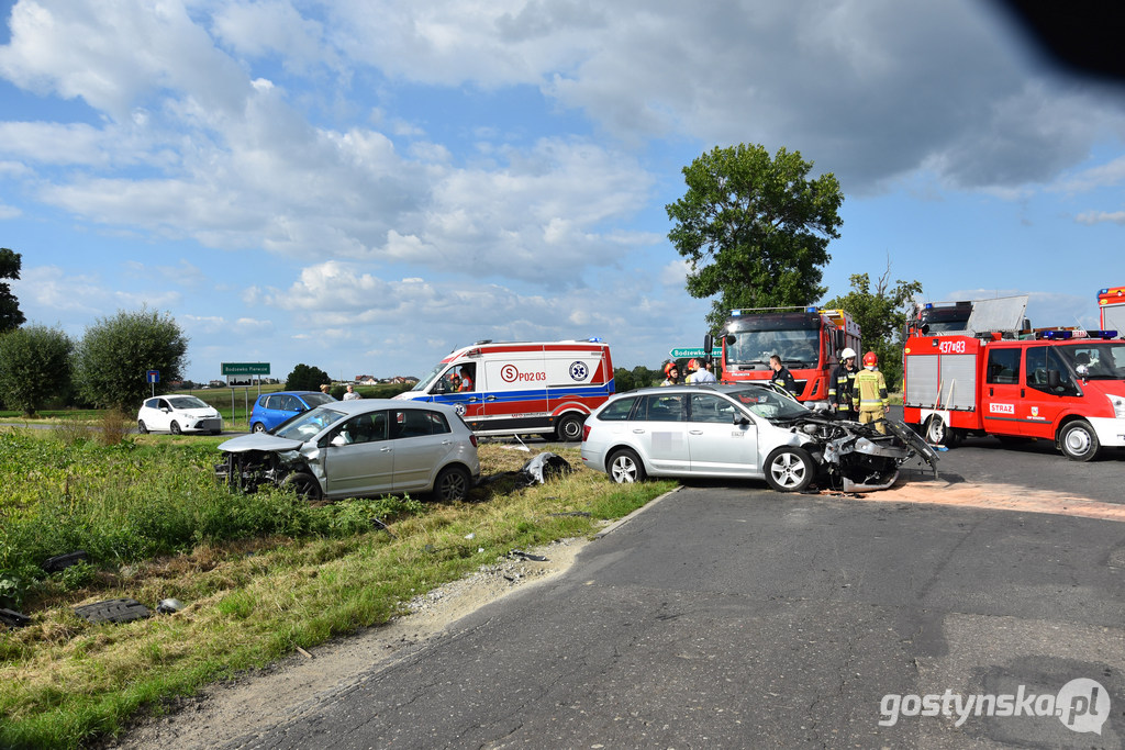 W zderzeniu brały udział 2 pojazdy