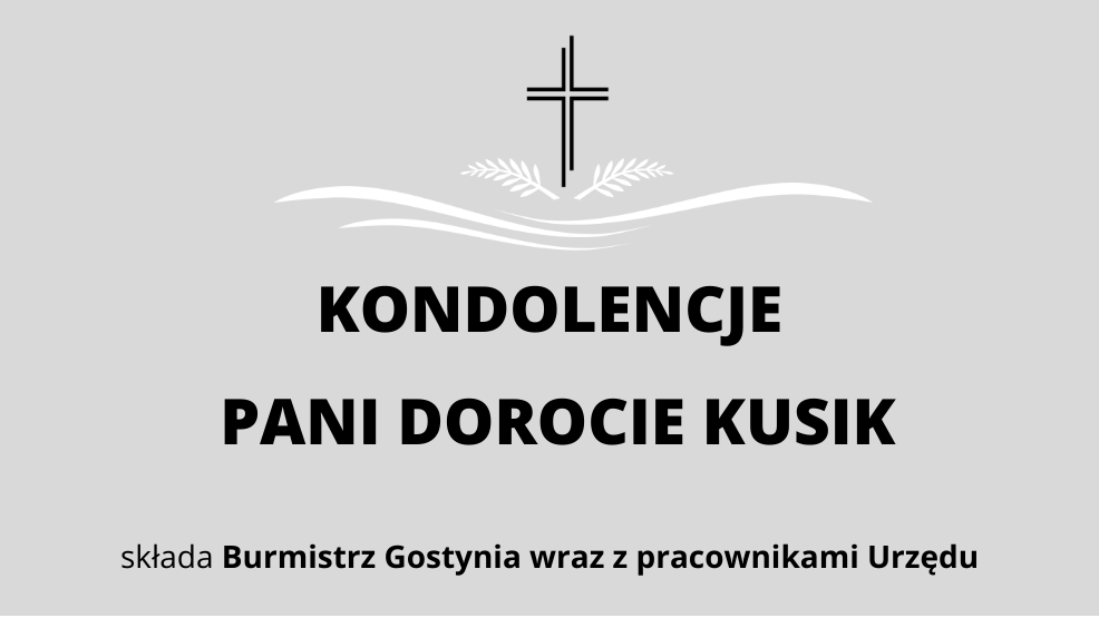 Kondolencje dla Pani Doroty Kusik - Zdjęcie główne