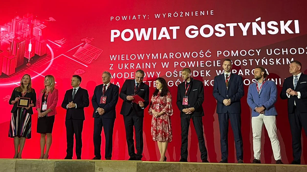 Powiat gostyński doceniony. Wyróżnienie za mądrą pomoc - Zdjęcie główne