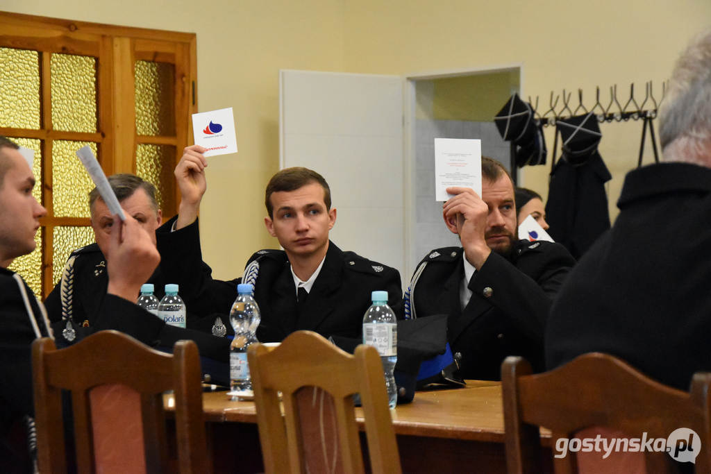 Gostyń. Podczas zjazdu ZOSP gm. Gostyń w Goli wybrano nowy zarząd