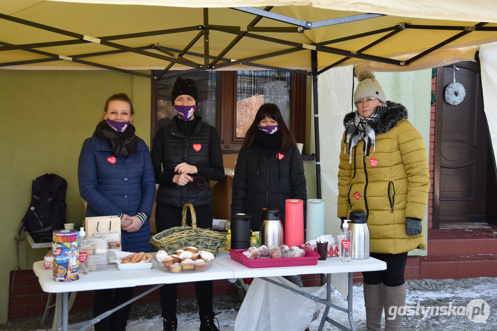 29. finał WOŚP w Gostyniu - 15. Bieg ulicami miasta - Policz się z cukrzycą. Rozdawali grochówkę