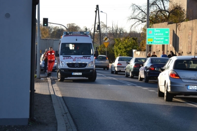 Kolizja przy Jana Pawła II - Zdjęcie główne