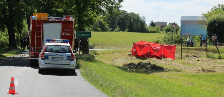 Śmiertelny wypadek na drodze powiatowej  - Zdjęcie główne