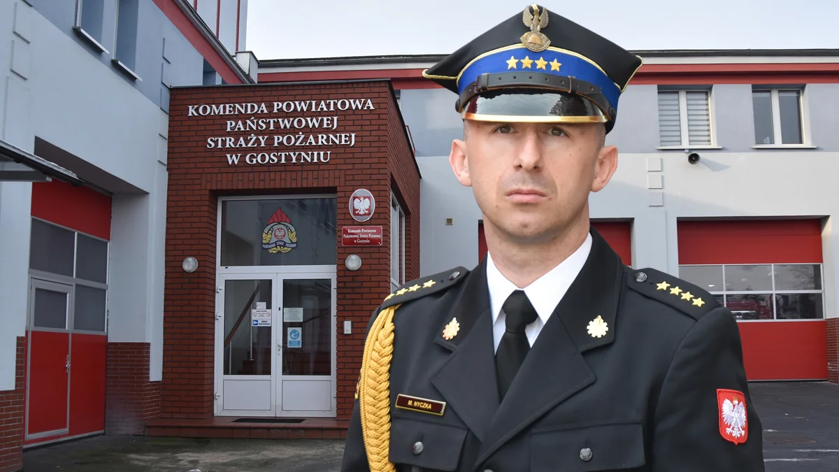 Zmiana na stołku komendanta powiatowego PSP w Gostyniu. Wiemy, kto przejmie obowiązki - Zdjęcie główne