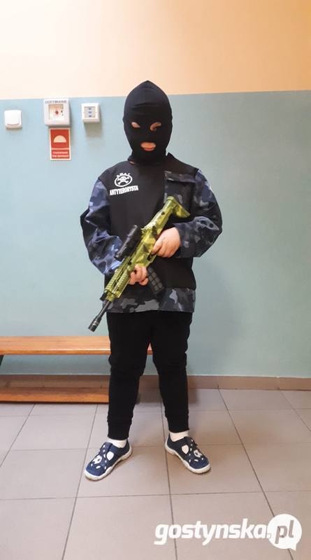 Kacper 6 lat, Gostyń, antyterrorysta