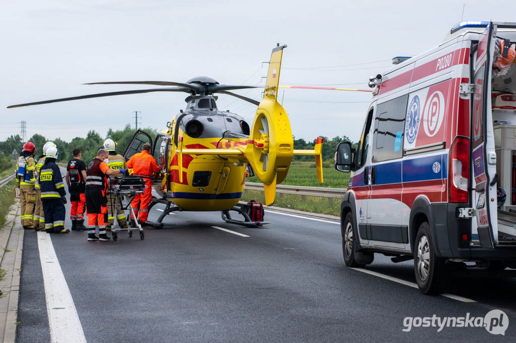 Śrem - obwodnica. Zdarzenie drogowe, które miało miejsce na obwodnicy Śremu 1 sierpnia policja zakwalifikowała jako kolizję