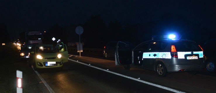 Kolizja na drodze wojewódzkiej - Zdjęcie główne