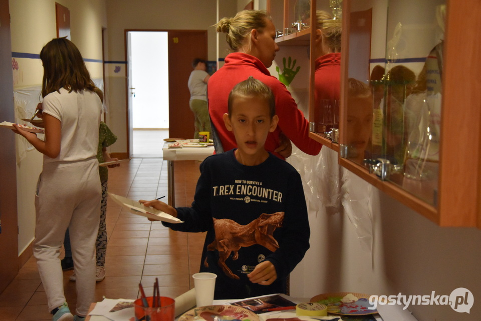 Gostyń. W GOK Hutnik dzieci same pomalowały ściany