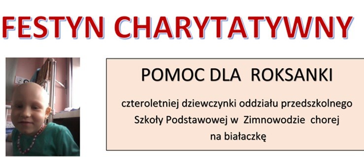 Chcesz pomóc Roksanie? Jest numer konta - Zdjęcie główne