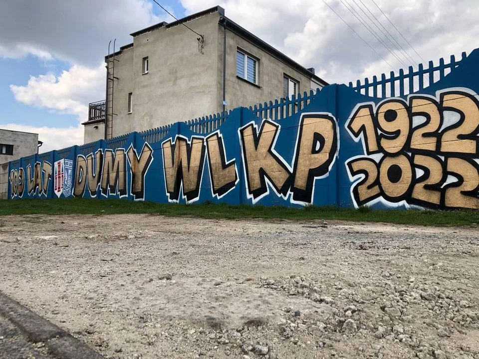 Nowy mural kibiców Lecha Poznań w Gostyniu
