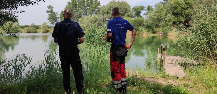 Wędkarz zwracał im uwagę, aby się nie kąpali - Zdjęcie główne