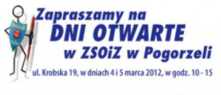 Drzwi otwarte w ZSOiZ w Pogorzeli - Zdjęcie główne