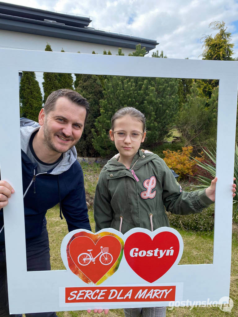 W niedzielę na gostyńskim rynku układamy z rowerów gigantyczne serce  dla Marty